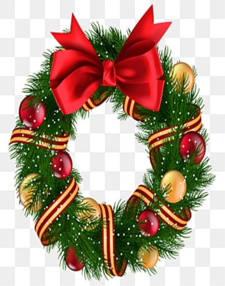 Christmas Wreath PNG Transparent Images Free Download | Vector Files |  Pngtree